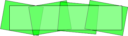Panorama photo with photos requiring additional rotation