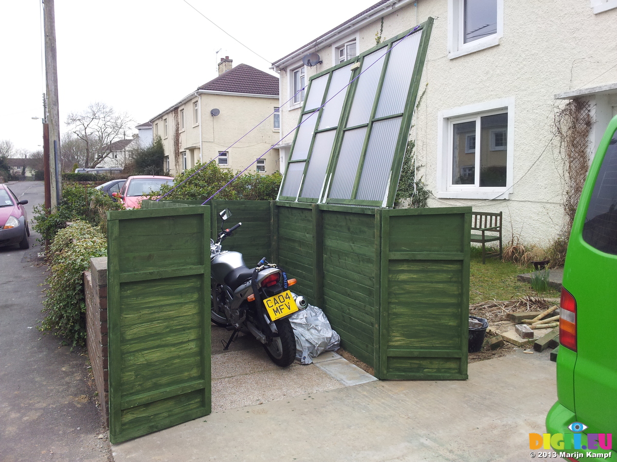 DIY Bike Shed